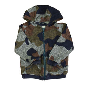 Egg Boys Gray | Blue Camo Hoodie size: 2T